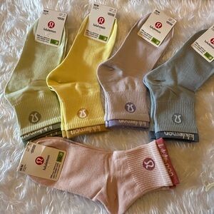 New 5 pair Multicolor Athletic Socks